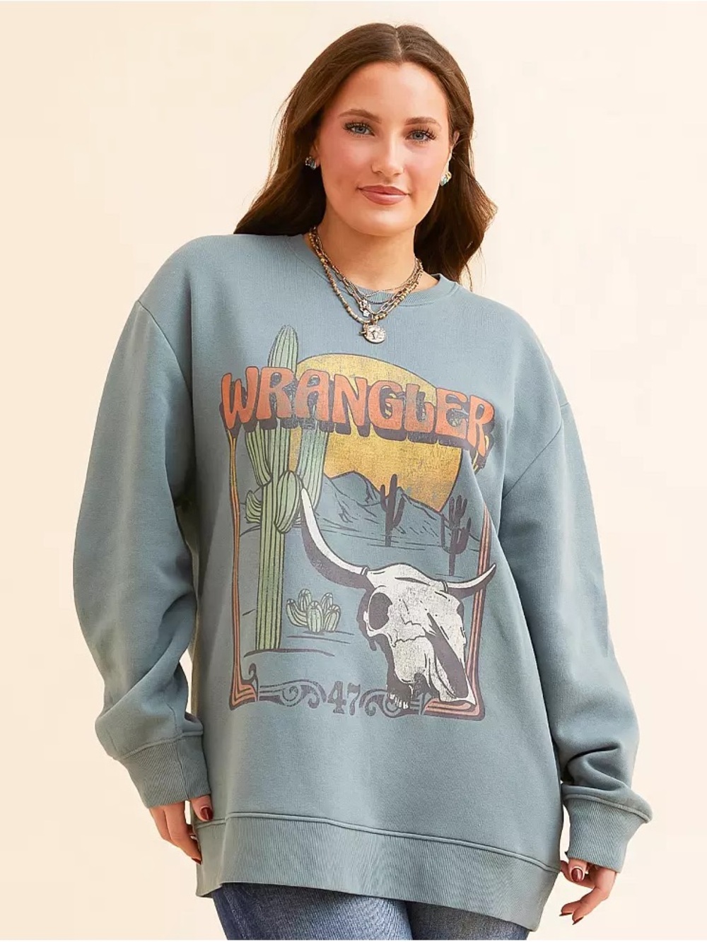 Wrangler Oversized Crewneck NWT